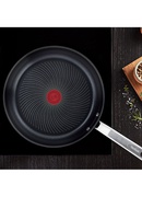 Panna TEFAL | Pan Set | Intuition B817S255 | Frying | Diameter 20/26 cm | Suitable for induction hob | Fixed handle | Black/Silver Hover