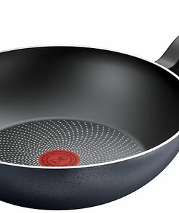 Panna TEFAL Pan | H0561942 | Wok | Diameter 28 cm | Suitable for induction hob | Fixed handle | Black  Hover