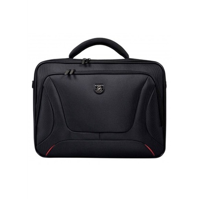  PORT DESIGNS | Courchevel | Fits up to size 17.3  | Messenger - Briefcase | Black | Shoulder strap