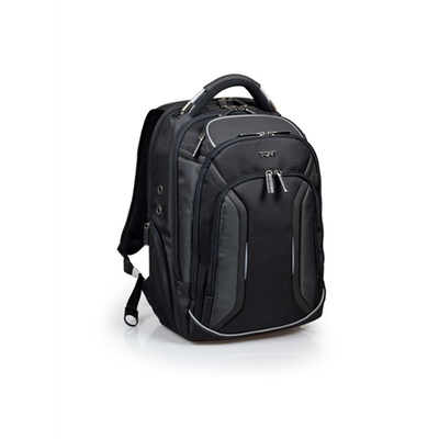  PORT DESIGNS Melbourne Fits up to size 15.6  Backpack Black Shoulder strap
