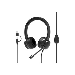 Austiņas PORT CONNECT Stereo Headset Wired USB Comfort | PORT CONNECT