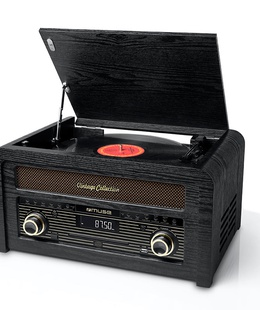  Muse | Turntable micro system | MT-115W | USB port | AUX in | CD player | FM radio | Wireless connection  Hover