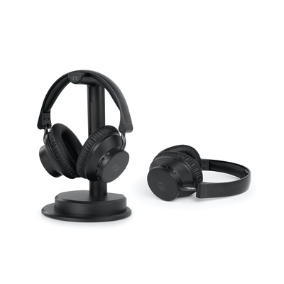 Austiņas Muse | Pack 2 Wireless TV Headphones | M-288 CTV | Over-ear | Bluetooth | Black