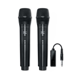 Austiņas Muse | Pack 2 Wireless Microphones | MC-50 WI | Black