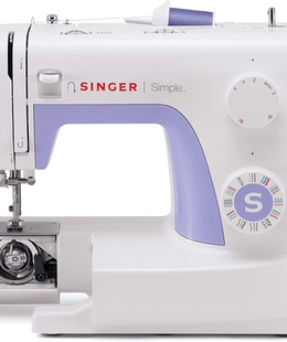  Singer Sewing Machine Simple 3232 Number of stitches 32 Number of buttonholes 1 White  Hover