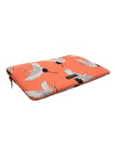  Casyx | Fits up to size 13 ”/14  | Casyx for MacBook | SLVS-000006 | Sleeve | Coral Cranes | Waterproof Hover