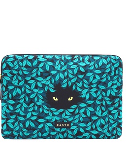  Casyx | Fits up to size 13 ”/14  | Casyx for MacBook | SLVS-000001 | Sleeve | Spying Cat | Waterproof  Hover