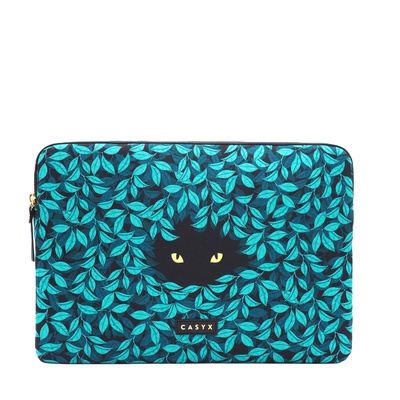  Casyx | SLVS-000001 | Casyx for MacBook | Fits up to size 13 ”/14  | Sleeve | Spying Cat | Waterproof