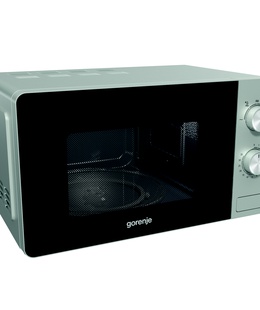 Mikroviļņu krāsns Gorenje | Microwave oven | MO17E1S | Free standing | 17 L | 700 W | Silver  Hover