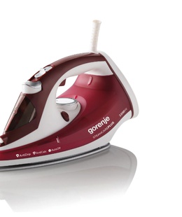  Gorenje | Steam Iron | SIH2200RBC | Steam Iron | 2200 W | Water tank capacity 280 ml | Continuous steam 30 g/min | Red/White  Hover