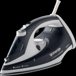  Gorenje | SIH2200DGT | Steam Iron | 2200 W | Water tank capacity 280 ml | Continuous steam 30 g/min | Steam boost performance 90 g/min