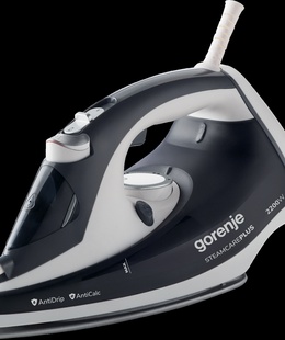  Gorenje | SIH2200DGT | Steam Iron | 2200 W | Water tank capacity 280 ml | Continuous steam 30 g/min | Steam boost performance 90 g/min  Hover