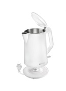 Tējkanna Gorenje | Kettle | K15DWW | Electric | 2200 W | 1.5 L | Plastic + metal | 360° rotational base | White Hover