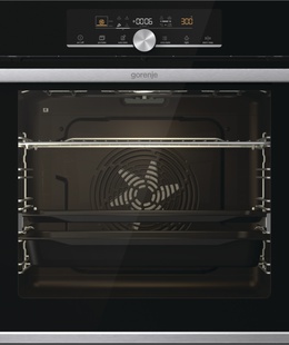 Cepeškrāsnis Gorenje | Oven | BPSX6747A05BG | 77 L | Multifunctional | EcoClean | Touch | Steam function | Convection | Height 59.5 cm | Width 59.5 cm | Black  Hover