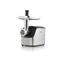 Gaļas maļamās mašīna Gorenje | Meat Grinder | MG2202XE | Stainless Steel/Black | 2200 W | Number of speeds 1 | Throughput (kg/min) 2.2