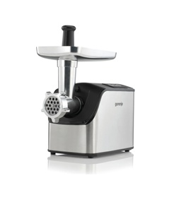 Gaļas maļamās mašīna Gorenje | Meat Grinder | MG2202XE | Stainless Steel/Black | 2200 W | Number of speeds 1 | Throughput (kg/min) 2.2  Hover