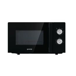 Mikroviļņu krāsns Gorenje | MO20E2BH | Microwave Oven | Free standing | 20 L | 800 W | Grill | Black
