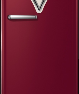  Gorenje Retro Refrigerator | OBRB615DR | Energy efficiency class D | Free standing | Larder | Height 152.5 cm | Fridge net capacity 225 L | Freezer net capacity 22 L | 38 dB | Red  Hover