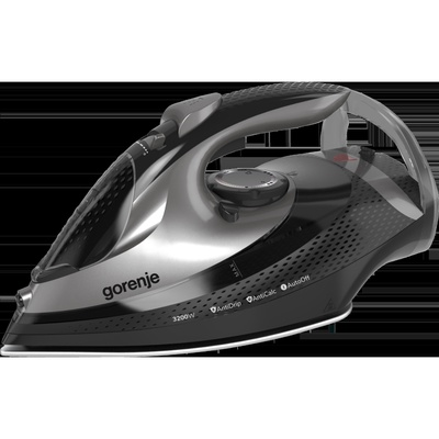 Gorenje SIH3200BKS | Steam Iron | 3200 W | Water tank capacity 420 ml | Continuous steam 40 g/min | Steam boost performance 250 g/min