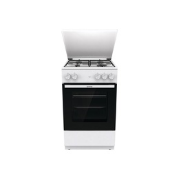 Virtuves plīts Gorenje Cooker | GG5A14WJ | Hob type Gas | Oven type Gas | White | Width 50 cm | Depth 59.4 cm | 70 L