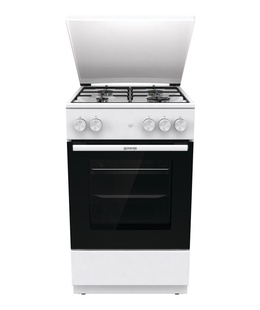 Virtuves plīts Gorenje Cooker | GG5A14WJ | Hob type Gas | Oven type Gas | White | Width 50 cm | Depth 59.4 cm | 70 L  Hover
