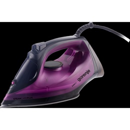  Gorenje SIK2400BKV | Steam Iron | 2400 W | Water tank capacity 450 ml | Continuous steam 40 g/min