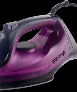  Gorenje SIK2400BKV | Steam Iron | 2400 W | Water tank capacity 450 ml | Continuous steam 40 g/min  Hover