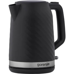 Tējkanna Gorenje | Kettle | K17SPB | Electric | 2200 W | 1.7 L | 360° rotational base | Plastic | Black