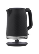 Tējkanna Gorenje | Kettle | K17SPB | Electric | 2200 W | 1.7 L | 360° rotational base | Plastic | Black Hover