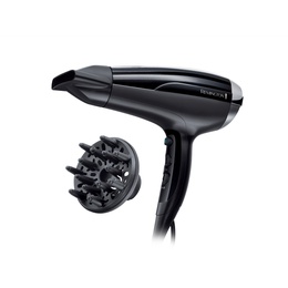 Fēns Remington Hair Dryer | D5215 Pro-Air Shine | 2300 W | Number of temperature settings 3 | Ionic function | Diffuser nozzle | Black