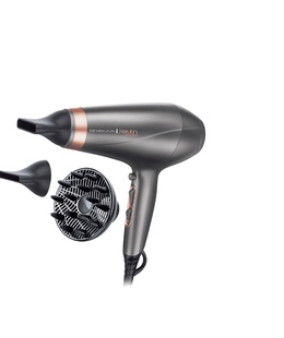 Fēns Remington | Hair Dryer | AC8820 | 2200 W | Number of temperature settings 3 | Ionic function | Diffuser nozzle | Silver  Hover