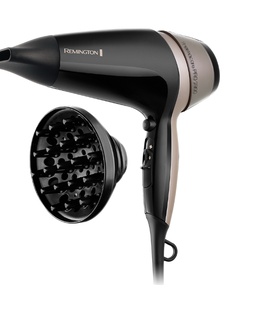 Fēns Remington | Hair Dryer | Thermacare PRO 2300 D5715 | 2300 W | Number of temperature settings 3 | Ionic function | Diffuser nozzle | Black  Hover