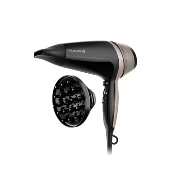 Fēns Remington | Hair Dryer | Thermacare PRO 2300 D5715 | 2300 W | Number of temperature settings 3 | Ionic function | Diffuser nozzle | Black