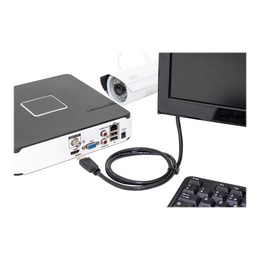  Digitus HDMI High Speed with Ethernet Connection Cable | DB-330123-020-S | 2 m