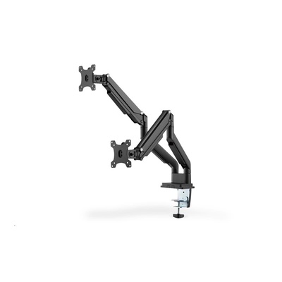  Digitus | Desk Mount | Universal Dual Monitor Mount with Gas Spring and Clamp Mount | Swivel