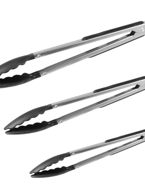  Stoneline 3-part Cooking tongs set 21242 Kitchen tongs  Hover