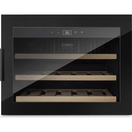  Caso Wine cooler WineSafe 18 EB  Energy efficiency class G Built-in Bottles capacity 18 bottles Cooling type Compressor technology Black
