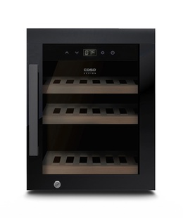  Caso | Wine Cooler | WineExclusive 12 | Energy efficiency class G | Bottles capacity 12 | Cooling type Compressor technology | Black  Hover