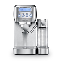  Caso | Espresso machine | Espresso Gourmet Latte | Pump pressure 20 bar | Built-in milk frother | Automatic | 1350 W | Silver