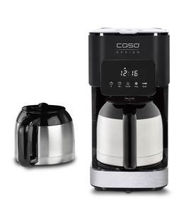  Caso | Coffee Maker with Two Insulated Jugs | Taste & Style Duo Thermo | Drip | 800 W | Black/Stainless Steel  Hover