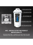 Tējkanna Caso Turbo hot water dispenser | HW 630 | Water Dispenser | 2600 W | 2.5 L | Plastic/Stainless Steel | Black/Stainless Steel Hover