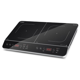 Virtuves plīts Caso | Hob | Touch 3500 | Induction | Number of burners/cooking zones 2 | Touch control | Timer | Black | Display