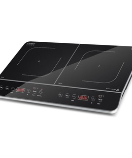 Virtuves plīts Caso | Hob | Touch 3500 | Induction | Number of burners/cooking zones 2 | Touch control | Timer | Black | Display  Hover