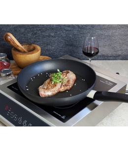 Virtuves plīts Caso | Thermo Control Hob | TC 3500 | Number of burners/cooking zones 1 | Touch control | Black/Stainless steel | Induction  Hover