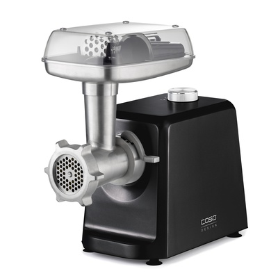 Gaļas maļamās mašīna Caso | Meat Mincer | FW 2500 | Black | 2500 W | Number of speeds 2 | Throughput (kg/min) 2.5 | 3 stainless steel cutting plates (3 mm