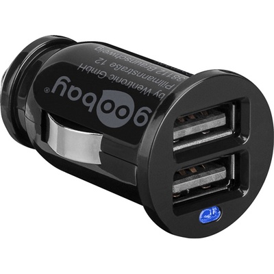  Twin USB Car Charger (2x USB) | Goobay | Goodbay Dual USB car charger 2