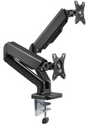  Goobay Desk Mount | Double Monitor Mount with Gas Spring | Swivel Hover