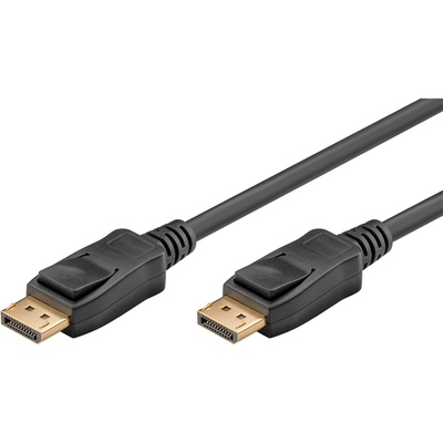  Goobay | Black | DisplayPort connector cable 2.0 | DP to DP | 2 m