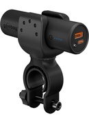  Goobay Bike Powerbank 5.0 with Reinforced Holder for Bicycle Handlebars | 60656 | 5000 mAh | Black Hover