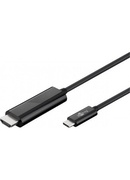  Goobay | Black | USB-C male | HDMI male (type A) | USB-C to HDMI | 1.8 m